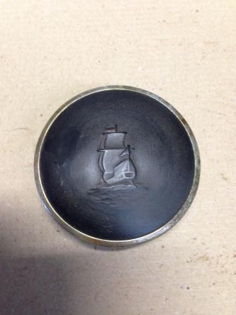 Plymouth Horn Button