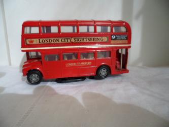 Red Double Decker Bus Toy Souvenir London