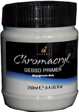 Chromacryl Gesso (paint primer) 250 ml