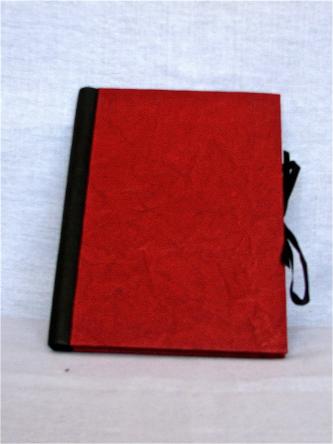 Drawing & Sketch Book: A4 Portrait - Red