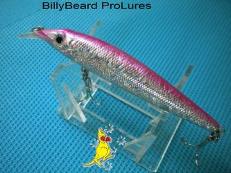 1x 100mm  Minnow Bream Barra Bass Flathead Cod Fishing Lure -23