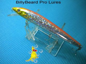 1x 120mm Lazer Minnow Bass Cod Barra Flathead Perch Fishing Lure -42