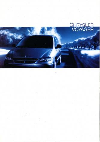 Chrysller Voyager 1997 Sales Brochure Seven Pages Double Sided
