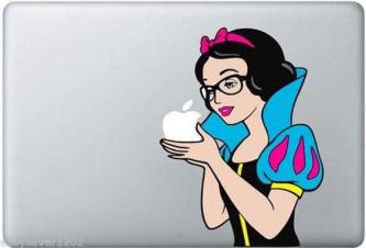 Snow White Neard Apple MacBook Decal skin Air/Pro1...