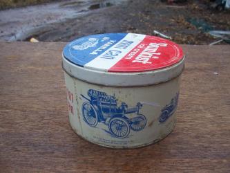 Vintage Sunkist Mini Can Vanilla Ice Cream Tin
