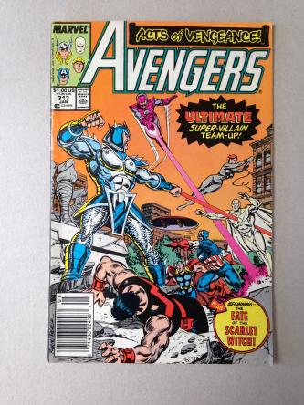 Avengers Comic Issue 313 January 1990